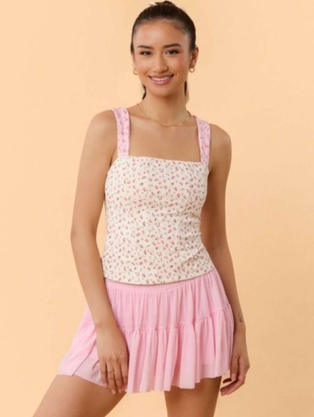 Blogilates Tiny Bows Corset Tank